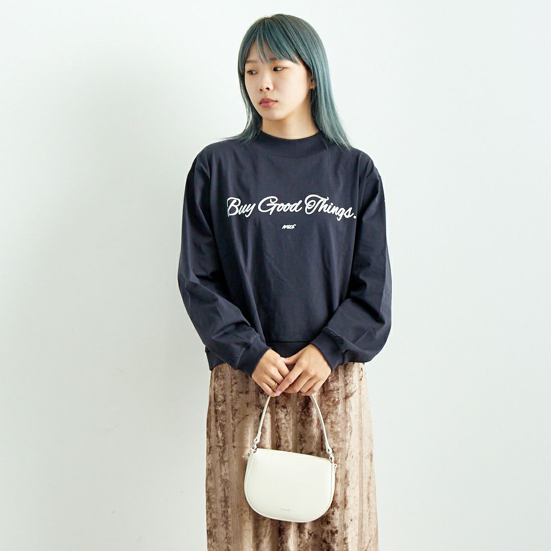 Americana [アメリカーナ] モックネックロングスリーブTシャツ [BRF-M-737A-2]｜ジーンズファクトリー公式通販サイト -  JEANS FACTORY Online Shop