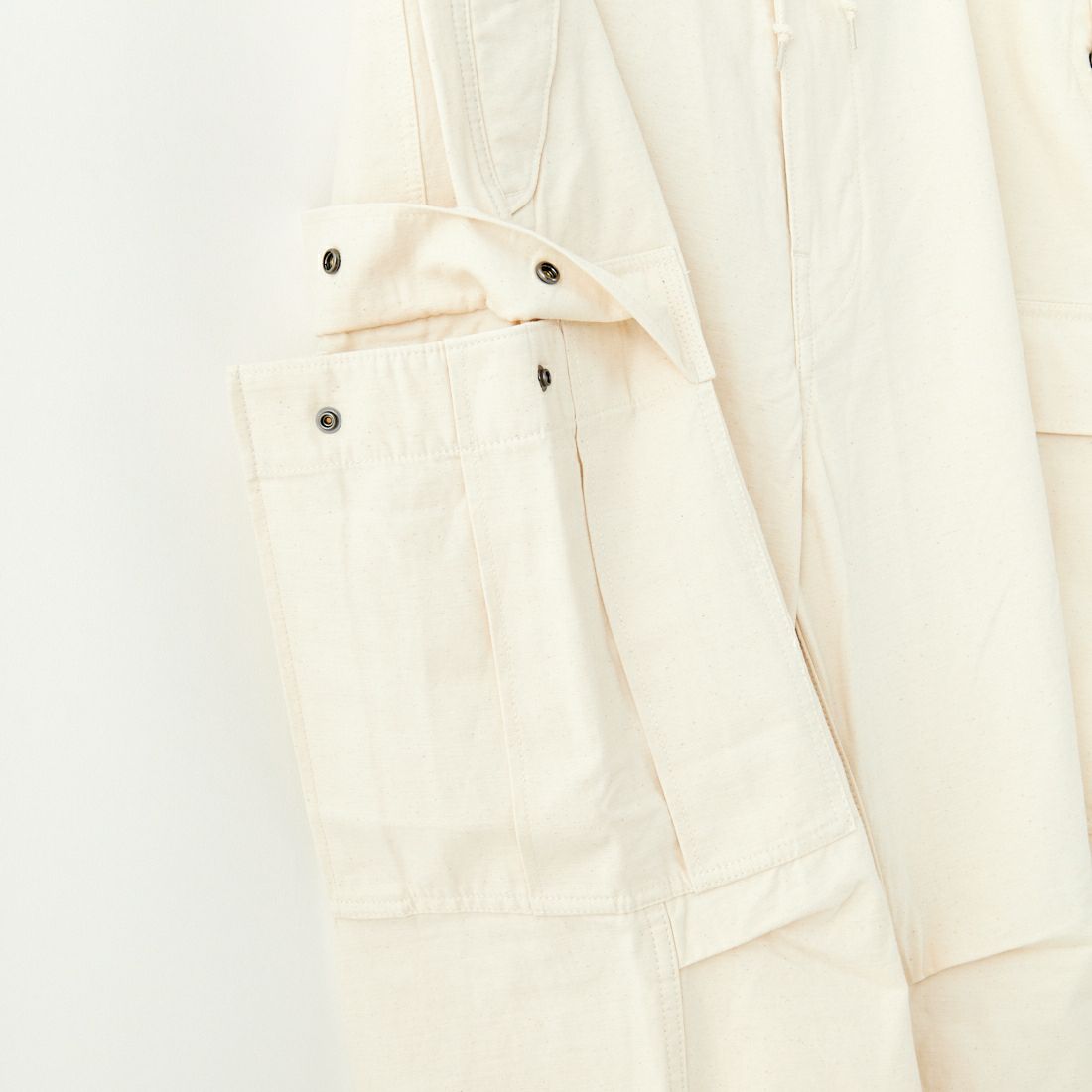 ARMY TWILL SANFORIZED [アーミーツイル サンフォライズド] バックサテンカーゴパンツ [AM-2455001] ECRU