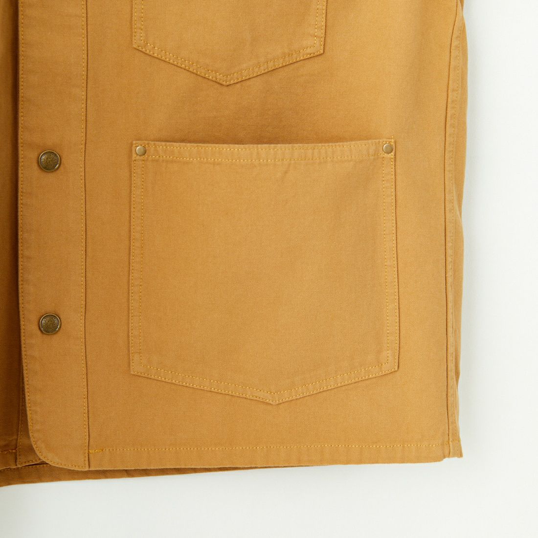 ARMY TWILL SANFORIZED [アーミーツイル サンフォライズド] ダックロガージャケット [AM-2454001] MUSTARD
