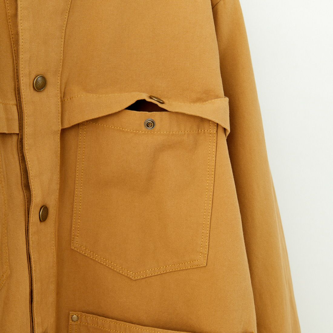 ARMY TWILL SANFORIZED [アーミーツイル サンフォライズド] ダックロガージャケット [AM-2454001] MUSTARD