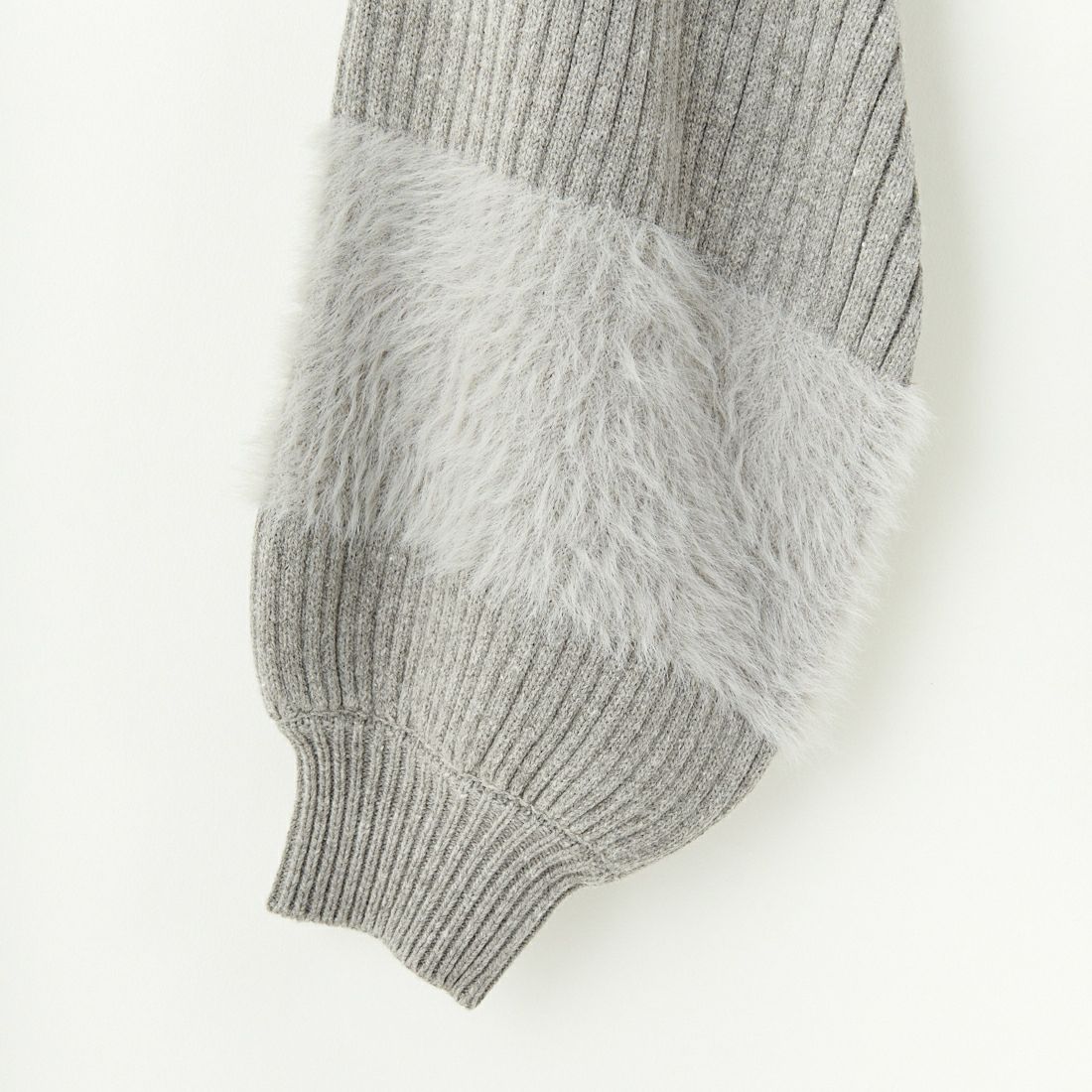 TORRAZZO DONNA [トラッゾドンナ] ワイドリブニットボレロ [6253-587] 13 GRAY