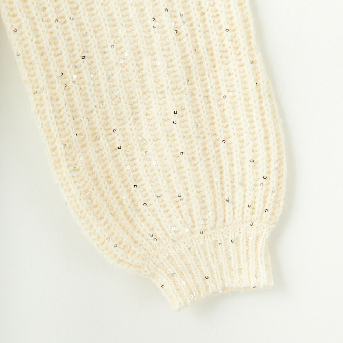 TORRAZZO DONNA [トラッゾドンナ] スパンコールニット [6253-310] 06 O.WHITE