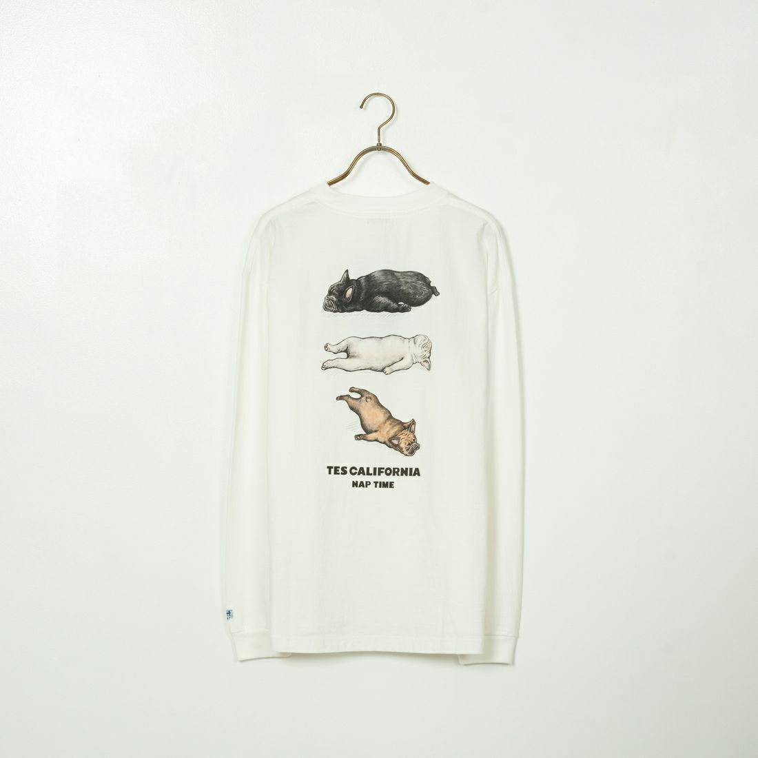The Endless Summer [エンドレスサマー] NAP TIME ロングスリーブTシャツ [FH-24774324] 07 WHITE