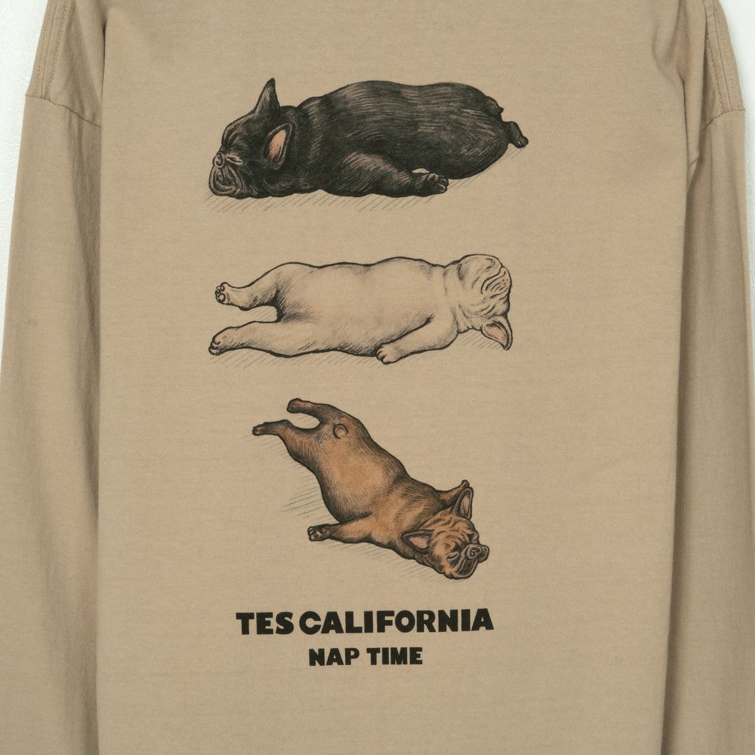 The Endless Summer [エンドレスサマー] NAP TIME ロングスリーブTシャツ [FH-24774324] 35 BEIGE