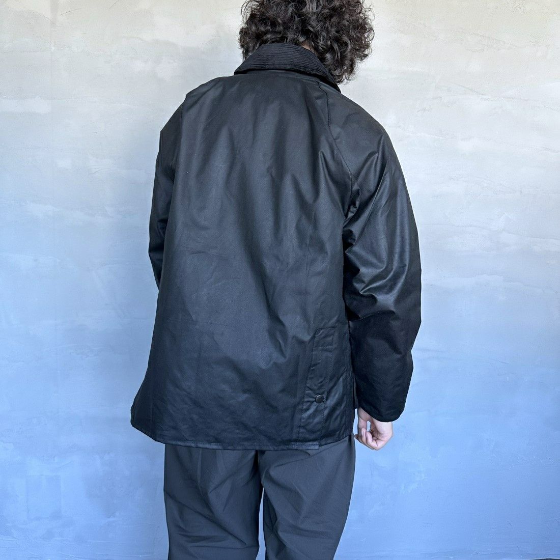 Barbour [バブアー] ビデイル ワックスジャケット [MWX0018] BK91 &&モデル身長：173cm 着用サイズ：38&&