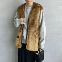 BROWN&&モデル身長：156cm 着用サイズ：42&&