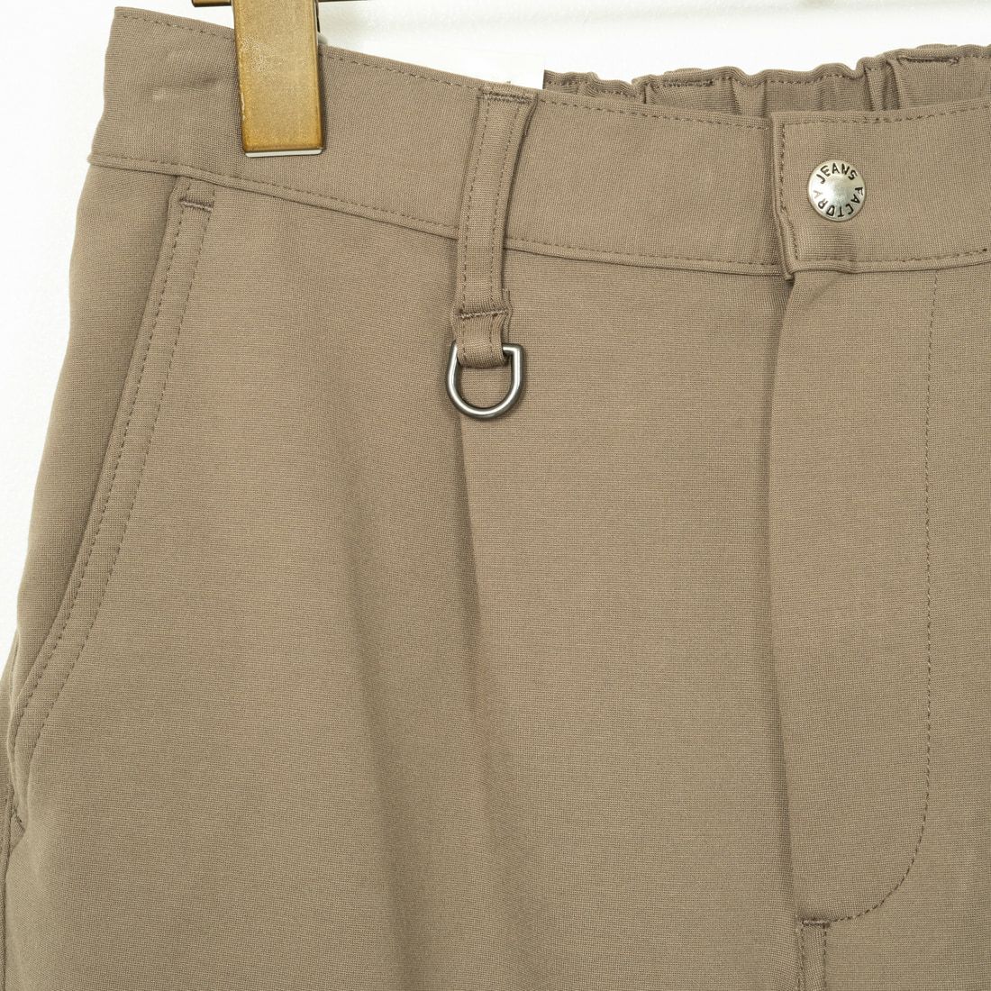 Jeans Factory Clothes [ジーンズファクトリークローズ] デレガントヘビーポンチ 1Pイージートラウザー [JFC-243-053] 67 BEG