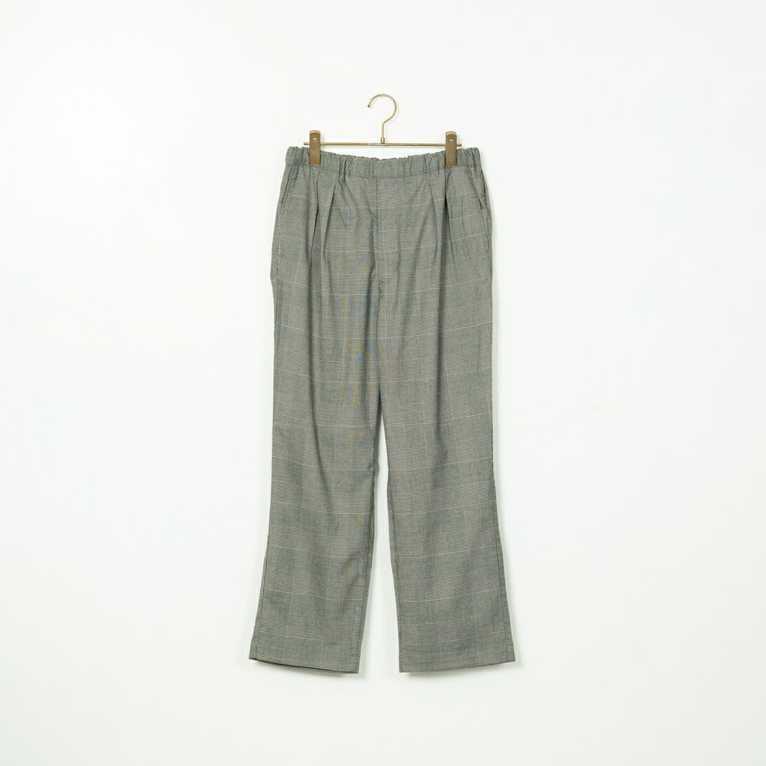 Noir Fabrik [ヌワールファブリック] T/Rツイルストレッチ チェックタックインパンツ [NF-243-055] G GREN CHK