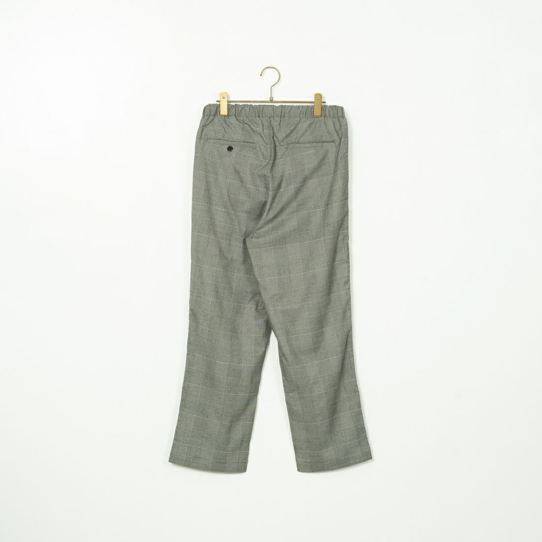 Noir Fabrik [ヌワールファブリック] T/Rツイルストレッチ チェックタックインパンツ [NF-243-055] G GREN CHK