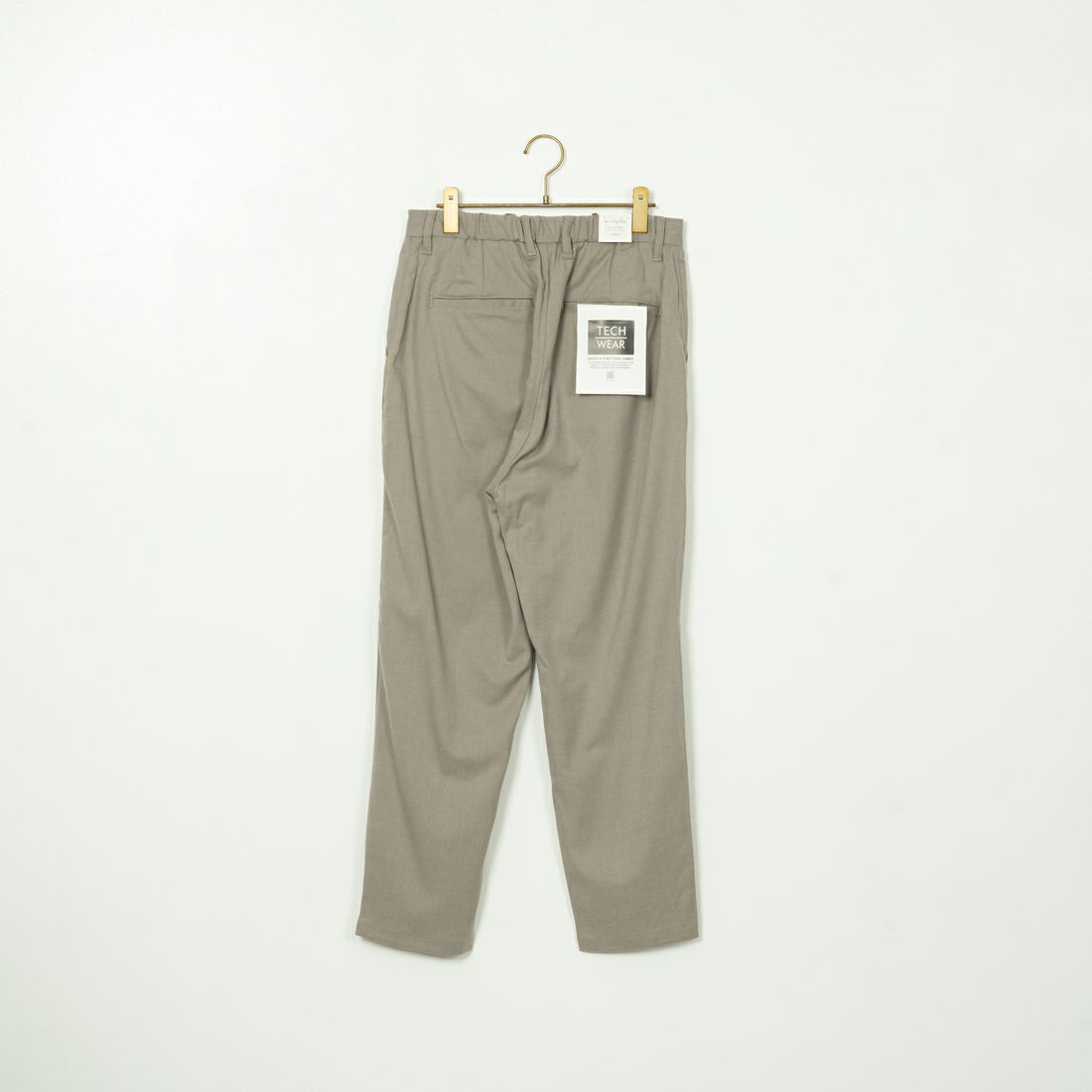 Jeans Factory Clothes [ジーンズファクトリークローズ] ウール混ストレッチワイドテーパードパンツ [JFC-243-054] 66 GRGE