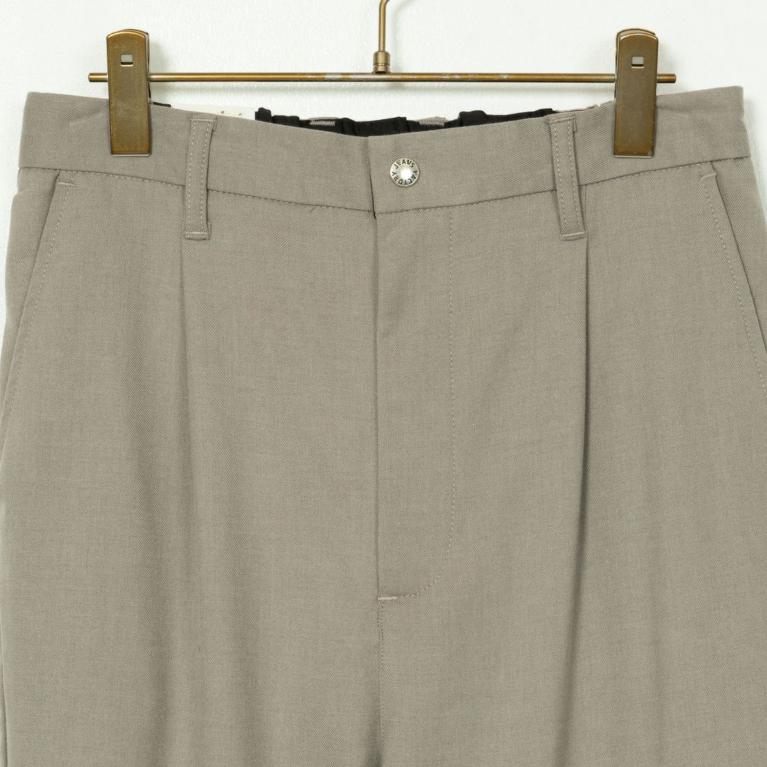 Jeans Factory Clothes [ジーンズファクトリークローズ] ウール混ストレッチワイドテーパードパンツ [JFC-243-054] 66 GRGE