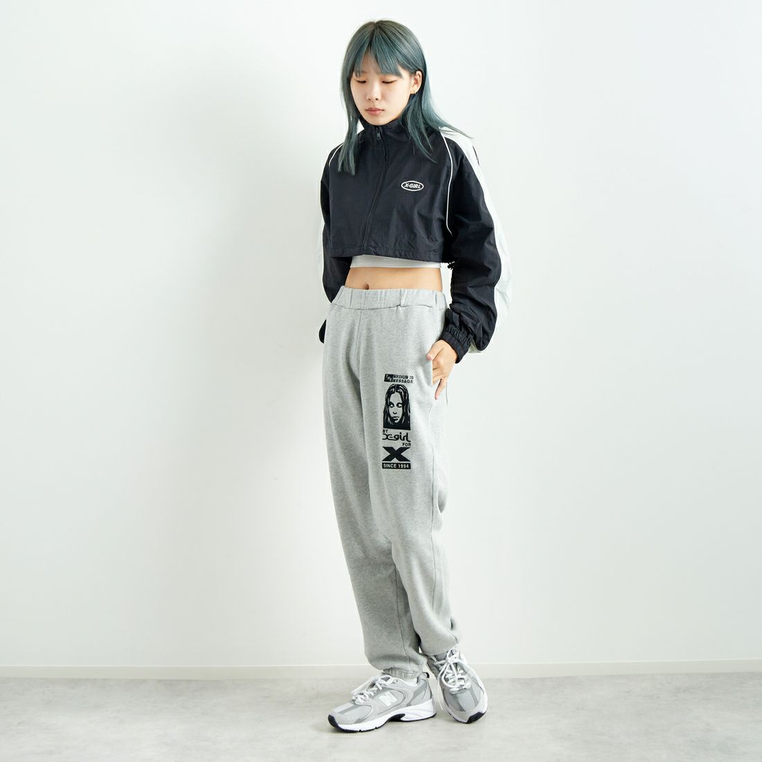 X-girl [エックスガール] スウェットパンツ [105243031012]｜ジーンズ  