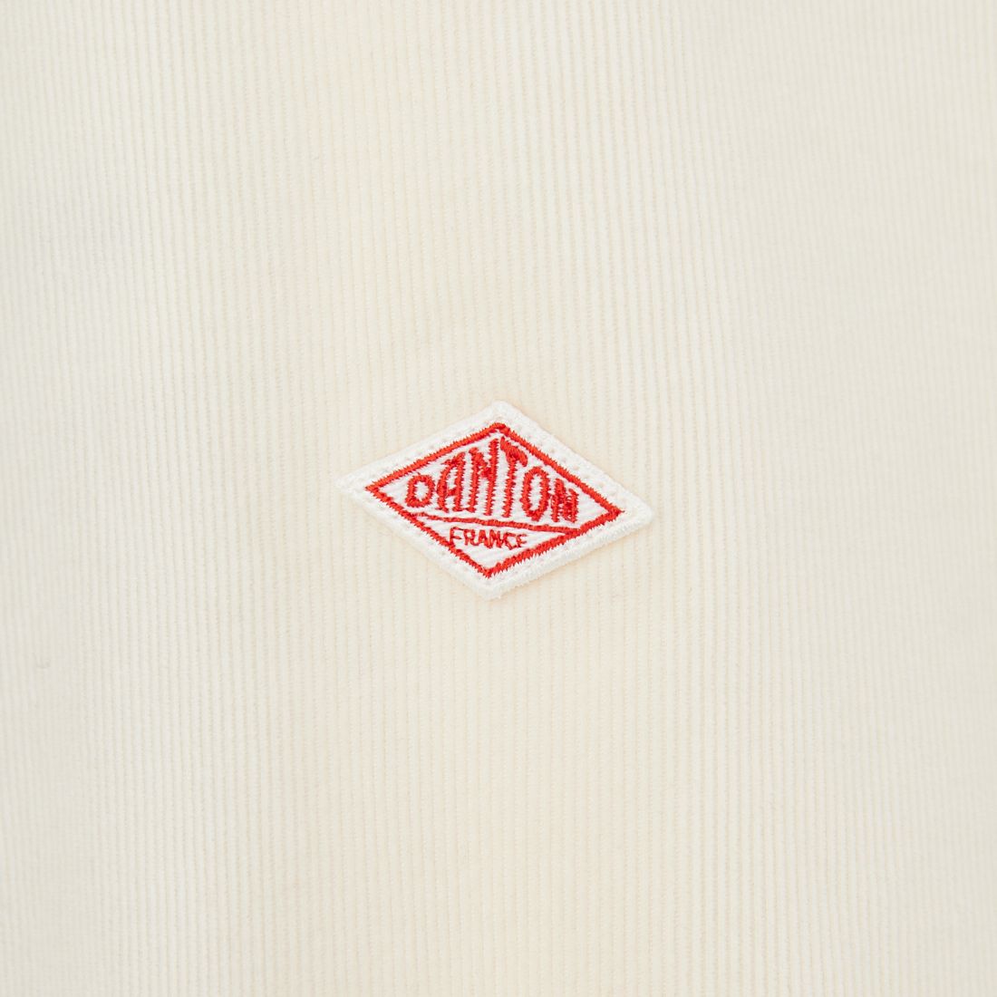 DANTON [ダントン] コーデュロイ バンドカラーシャツ [DT-B0290MCD] OFF WHITE