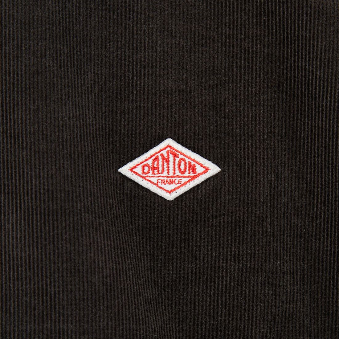 DANTON [ダントン] コーデュロイ バンドカラーシャツ [DT-B0290MCD] CHARCOAL