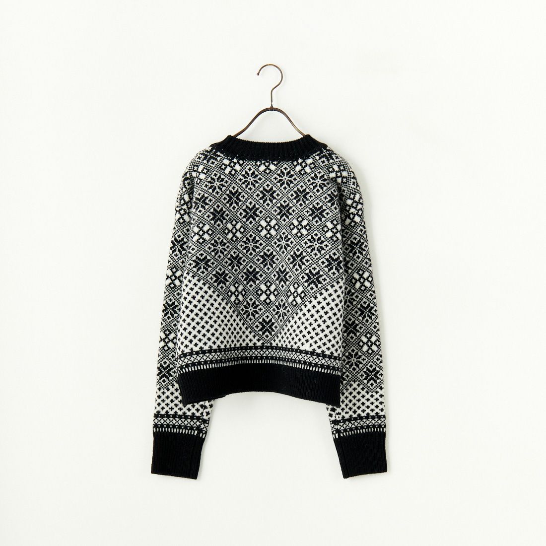 TICCA [ティッカ] ノルディックニットプルオーバー [TBDA-411] BLACK