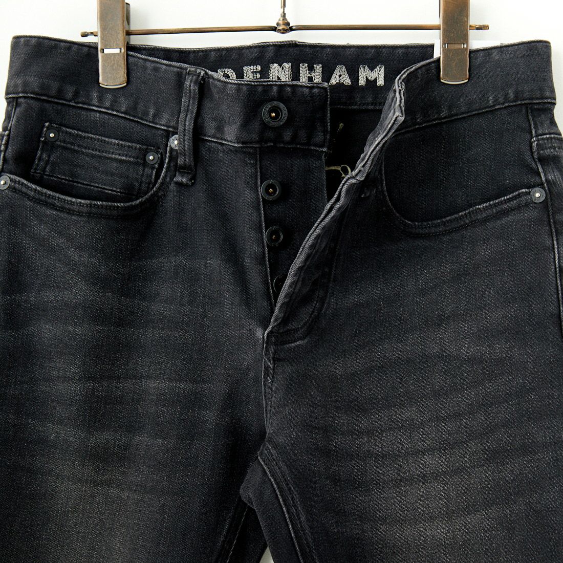 DENHAM [デンハム] スーパースキニージーンズ BOLT [BOLT-FMB2Y-CS] BLACK