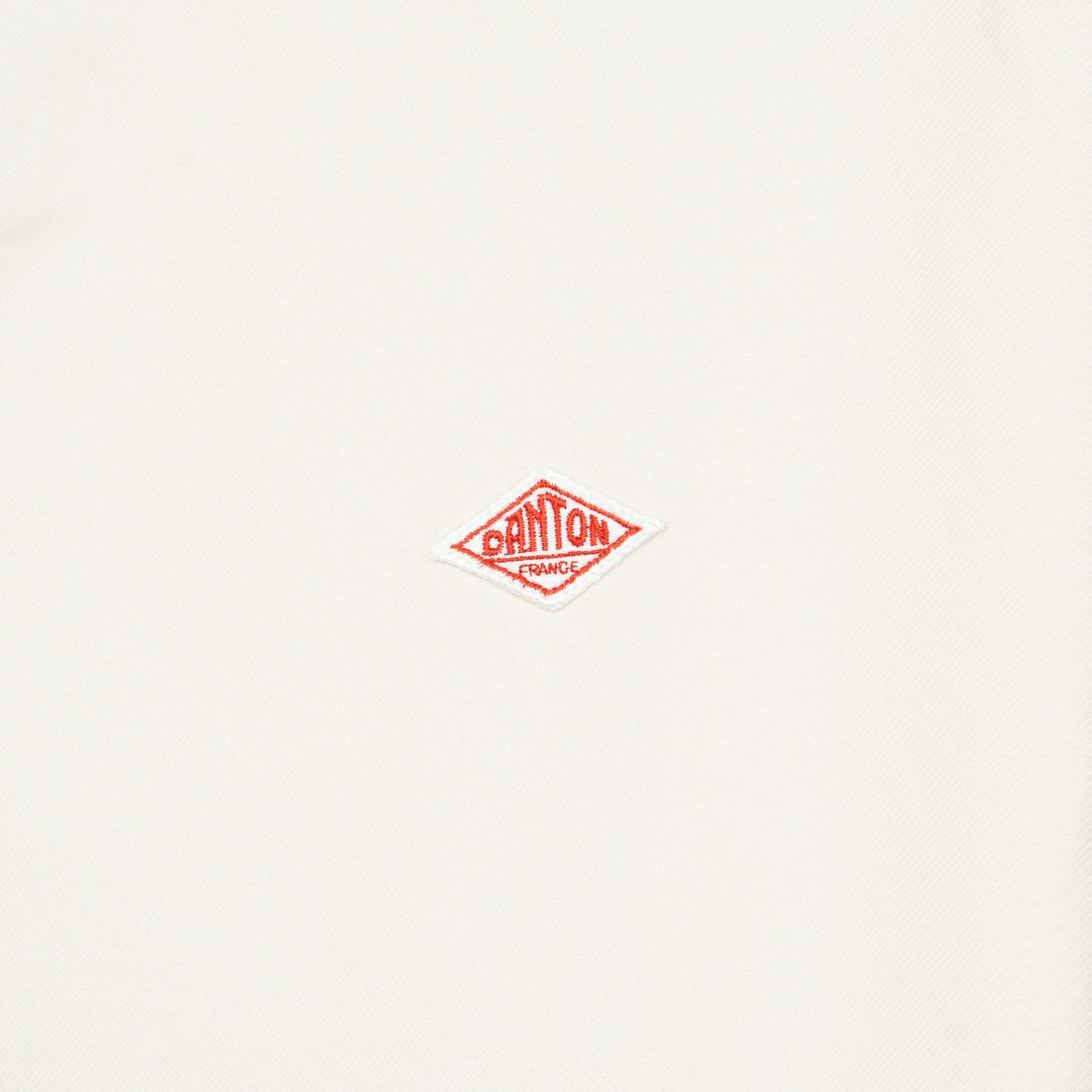 DANTON [ダントン] 先染めビエラ バンドカラーシャツ [DT-B0280VSS] ECRU