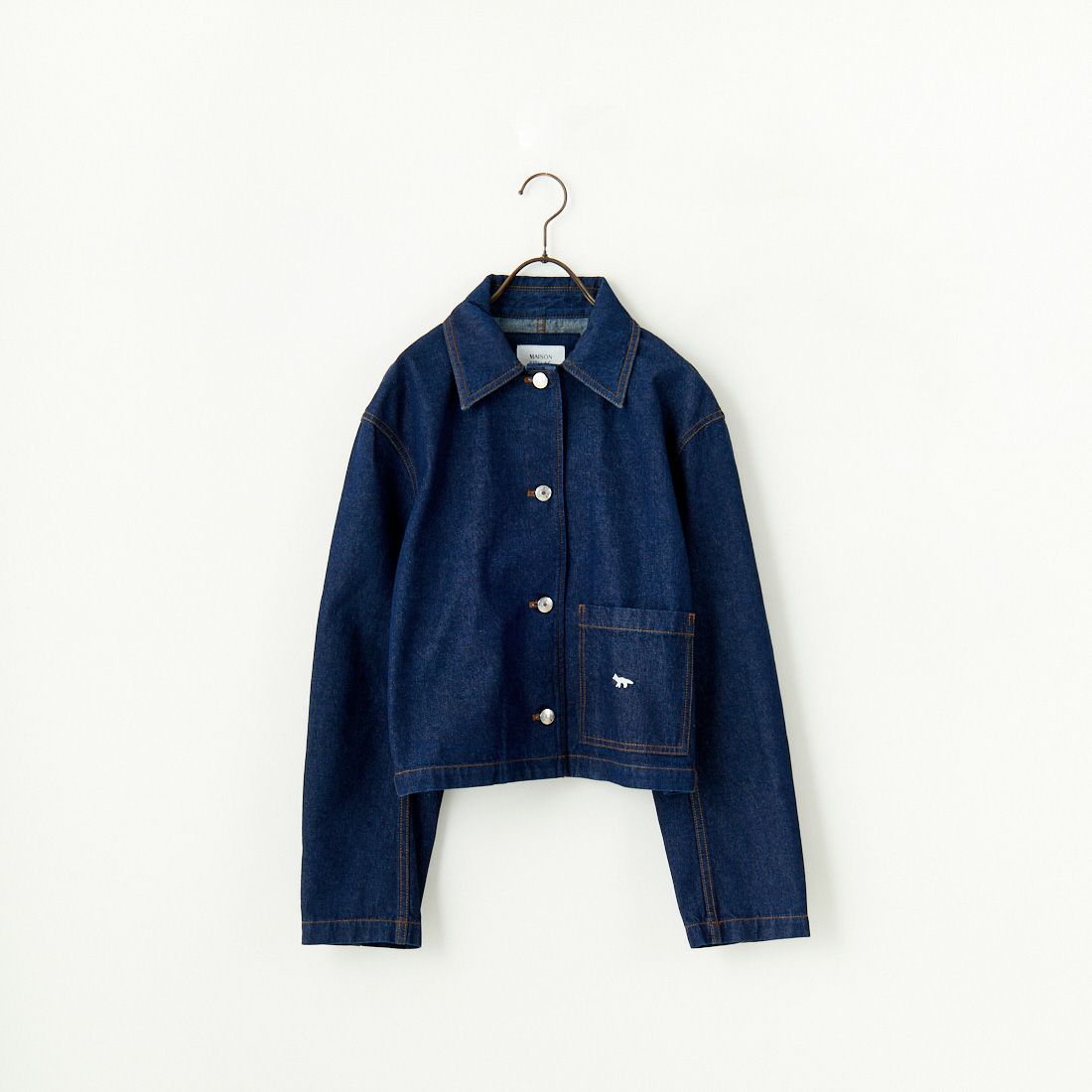 MAISON KITSUNE [メゾン キツネ] デニムクロップドジャケット [MW02113WW0081]