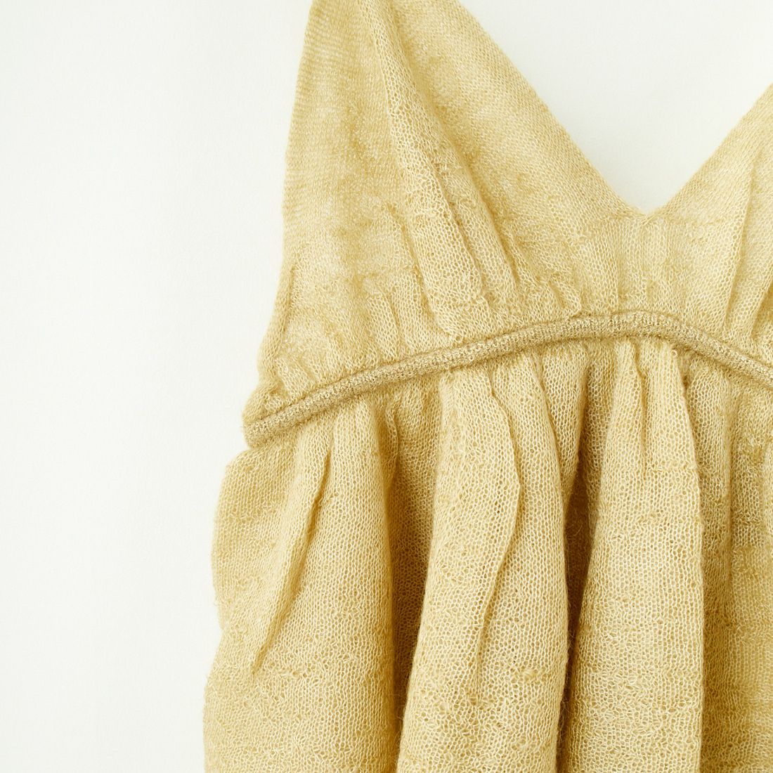 UNFIL [アンフィル] エクストラキッドモヘア&シルクキャミソールトップス [WFFL-UW102] LT.GREN