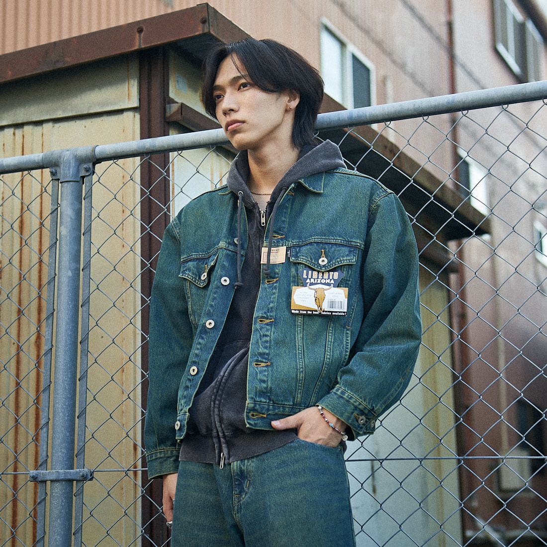 88 GRUNGE&&モデル身長：179cm 着用サイズ：S&&
