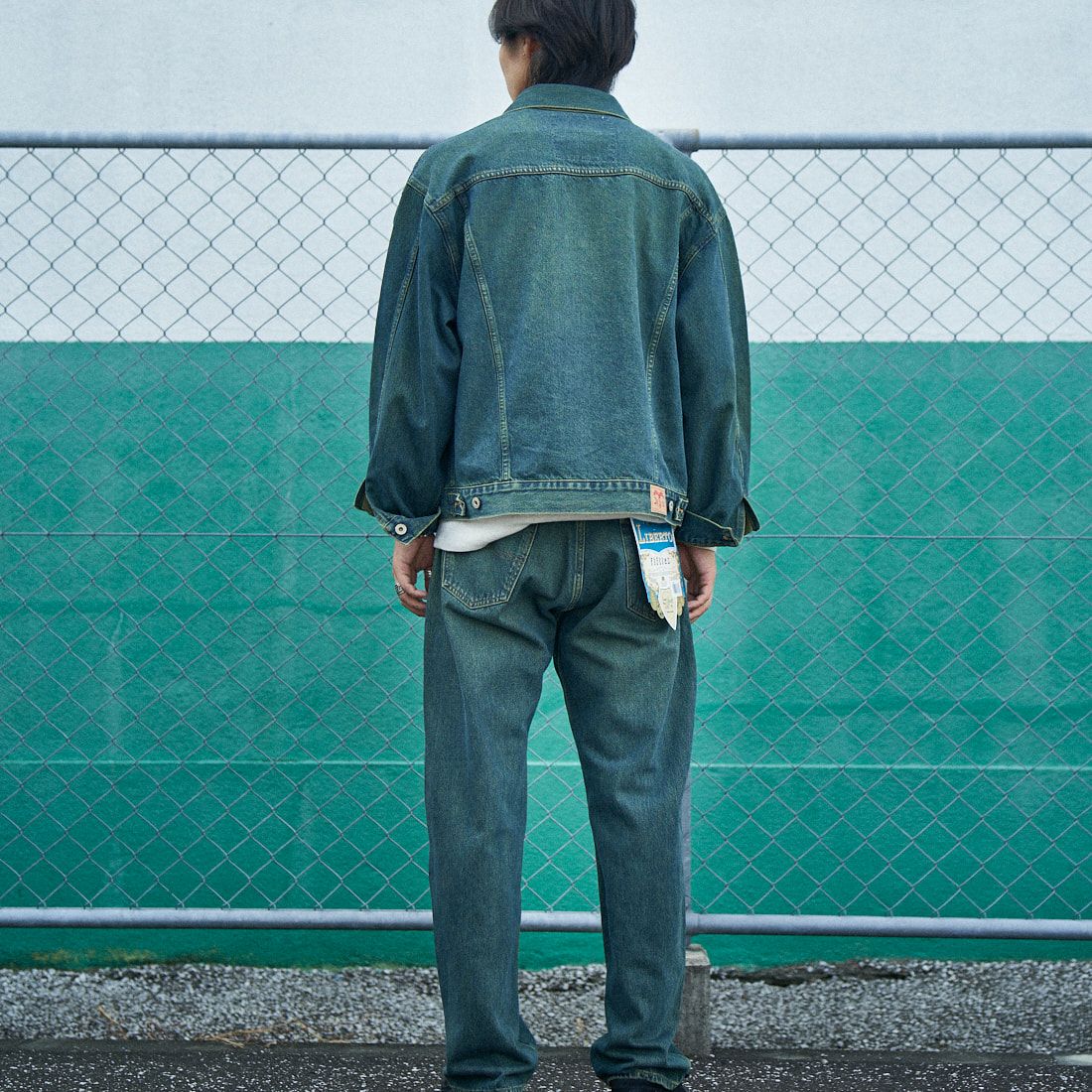 LiBERTO [リベルト] ARIZONAジャケット [FL2550] 88 GRUNGE &&モデル身長：179cm 着用サイズ：L&&