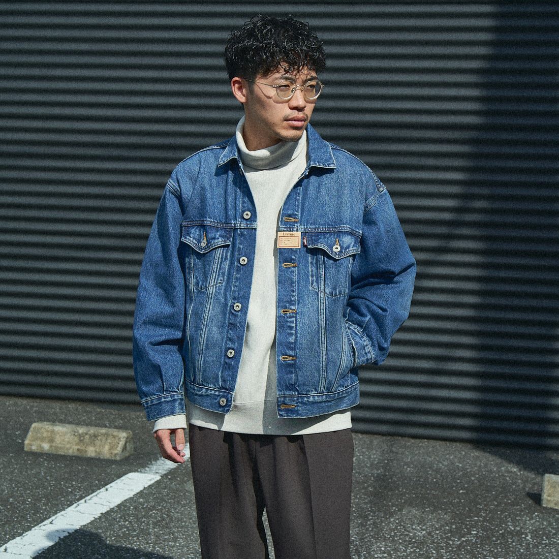 LiBERTO [リベルト] ARIZONAジャケット [FL2550] 93 S.W &&モデル身長：168cm 着用サイズ：M&&