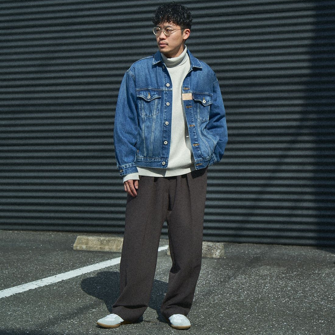 LiBERTO [リベルト] ARIZONAジャケット [FL2550] 93 S.W &&モデル身長：168cm 着用サイズ：M&&
