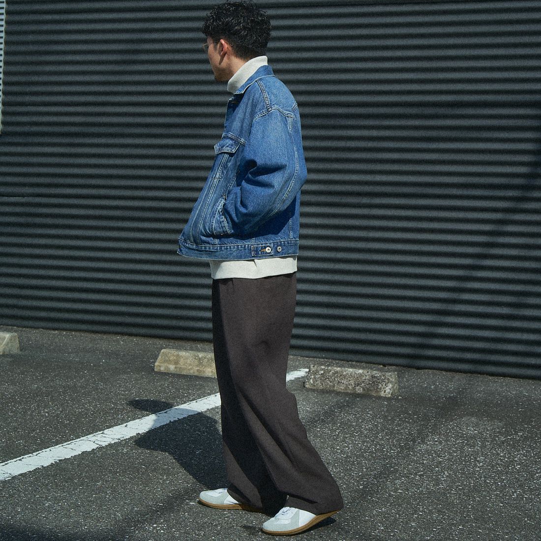 LiBERTO [リベルト] ARIZONAジャケット [FL2550] 93 S.W &&モデル身長：168cm 着用サイズ：M&&