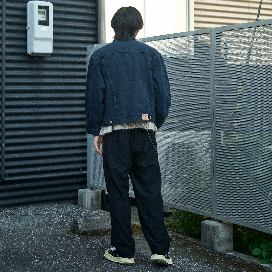 LiBERTO [リベルト] ARIZONAジャケット [FL2550] 72 JET BLK &&モデル身長：179cm 着用サイズ：S&&