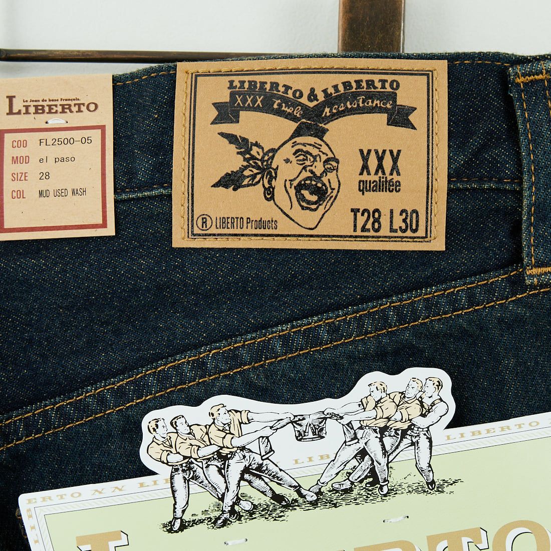 LIBERTO [リベルト] EL PASO ワイドバギーデニム [FL2500] 05 M.USED