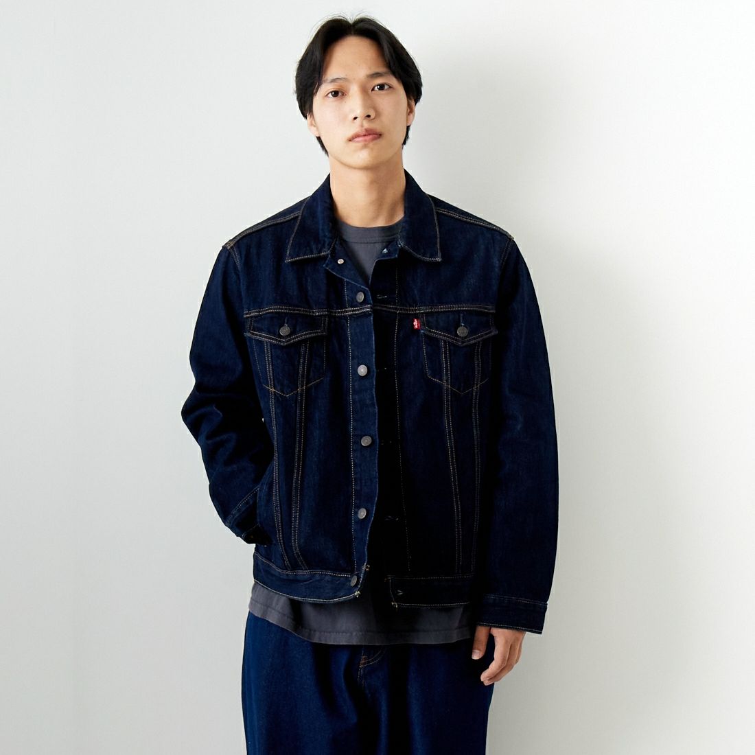 34 RINSE&&モデル身長：179cm 着用サイズ：L&&