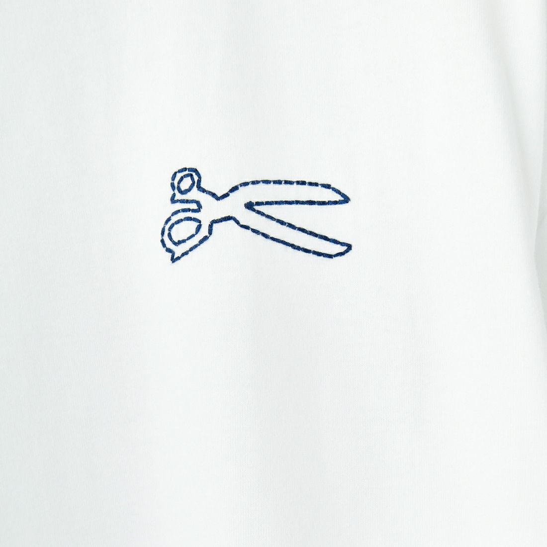 DENHAM [デンハム] CHAIN ロングスリーブTシャツ [CHAIN-LS-TEE] WHITE