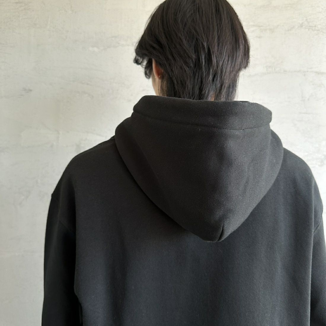 HUF [ハフ] ESPECIAL ロゴ刺繍スウェットパーカー [PF00685] BLACK