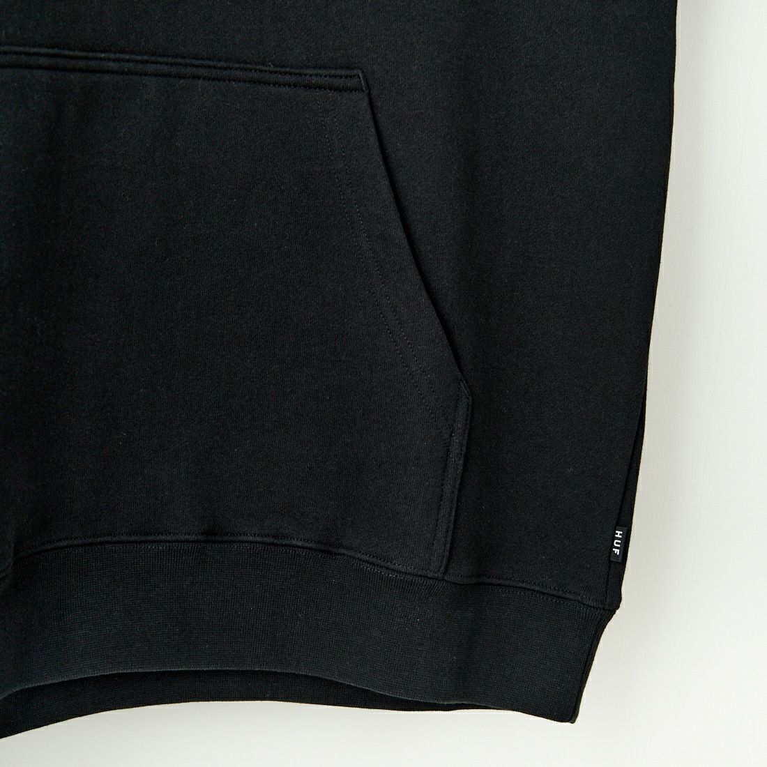 HUF [ハフ] ESPECIAL ロゴ刺繍スウェットパーカー [PF00685] BLACK