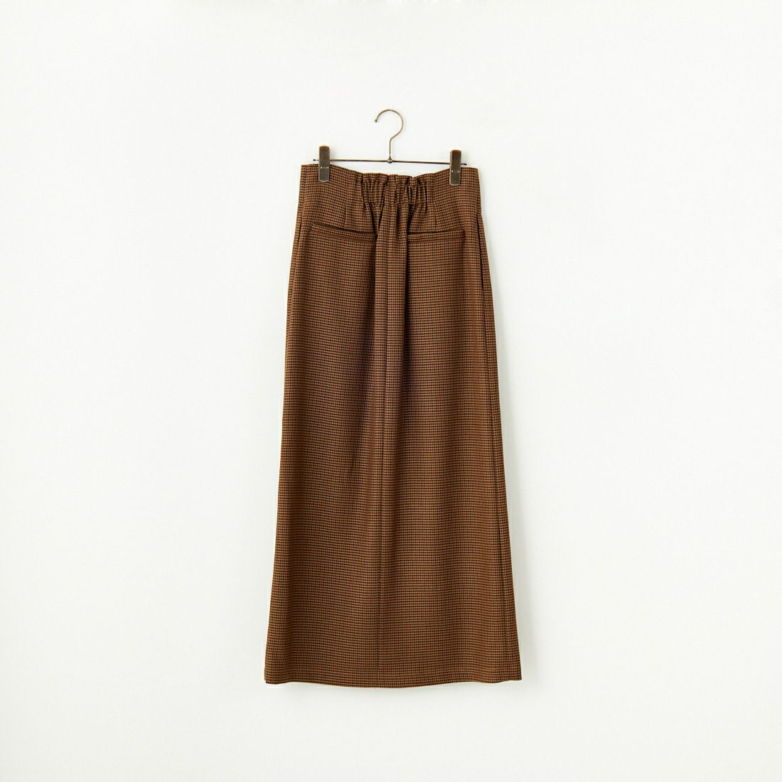 Jeans Factory Clothes [ジーンズファクトリークローズ] ジップスリットタイトスカート [21243056] 036 ﾌﾞﾗｳﾝC