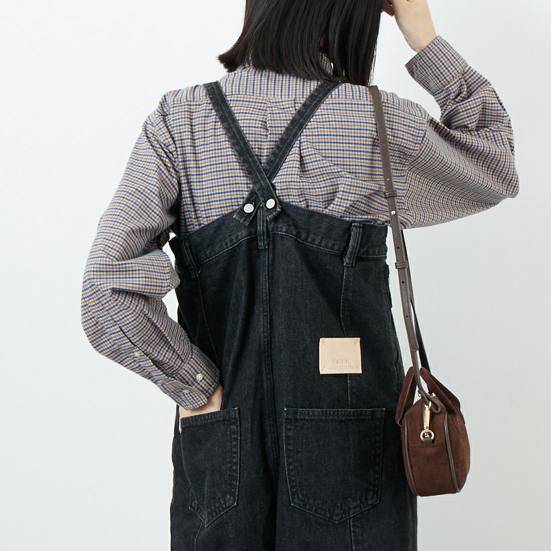 SOMETHING [サムシング] ダブルニーサロペット [SA1901]｜ジーンズ