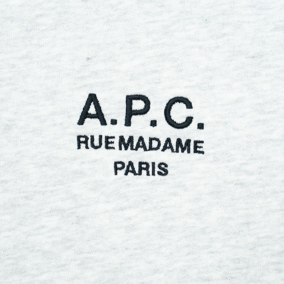 A.P.C. [アー・ペー・セー] ロゴ刺繍スウェット [RUE-MADAME
