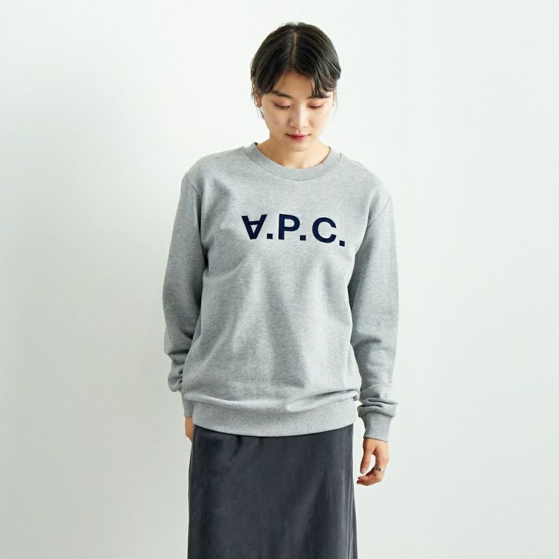 A.P.C. [アー・ペー・セー] ロゴ刺繍スウェット [APC-BRODE]｜ジーンズファクトリー公式通販サイト - JEANS FACTORY  Online Shop