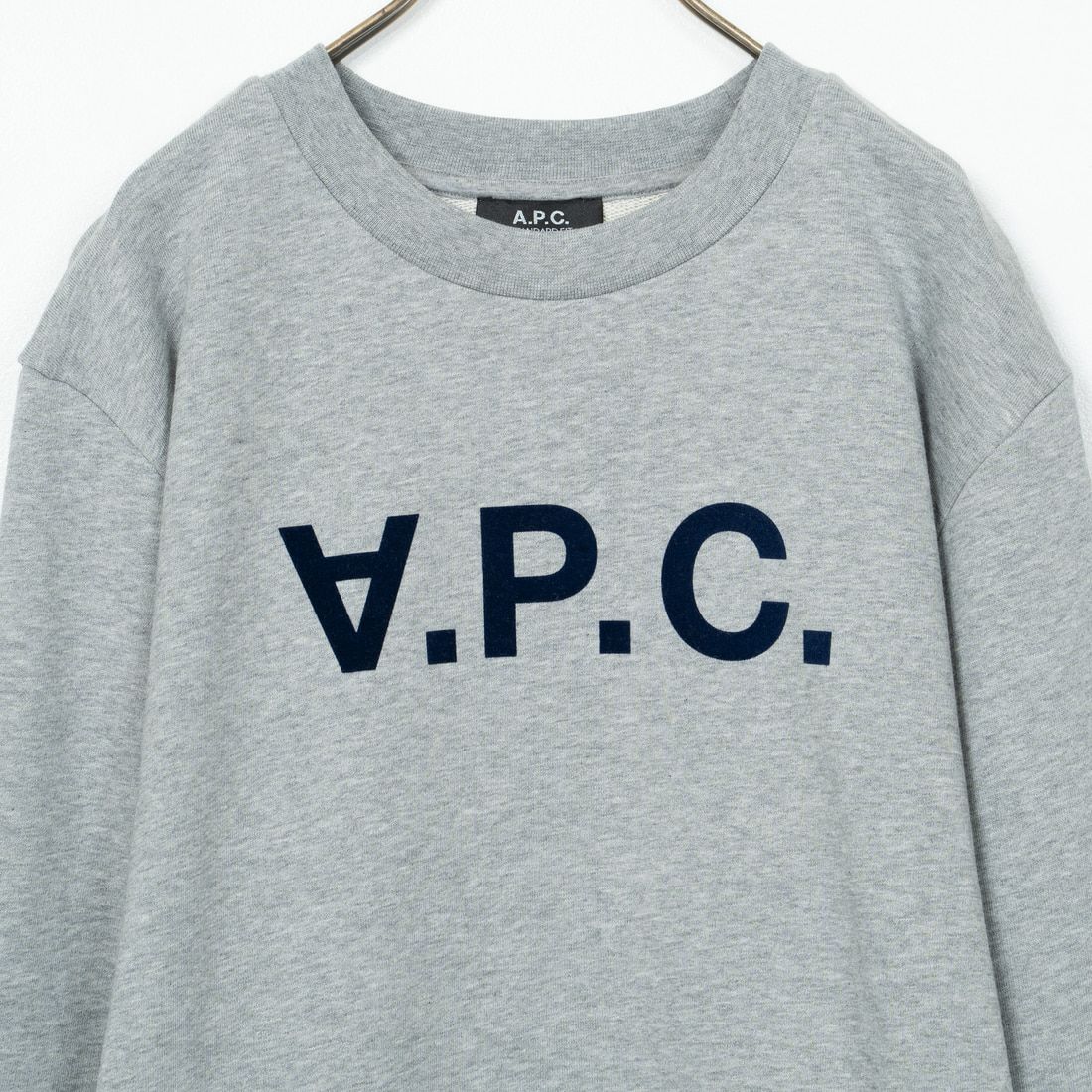 A.P.C. [アー・ペー・セー] VPC ロゴスウェット [GRAND-VPC] 92 GRIS CH