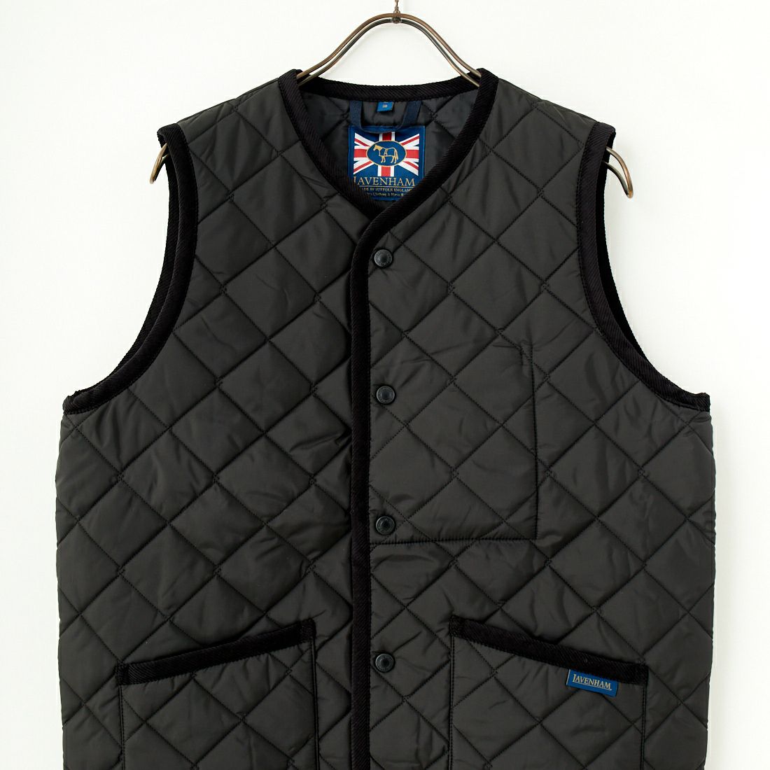 LAVENHAM [ラベンハム] Thornham Mens ソーンハム キルティングベスト [SLJ2039] F44 SABLE