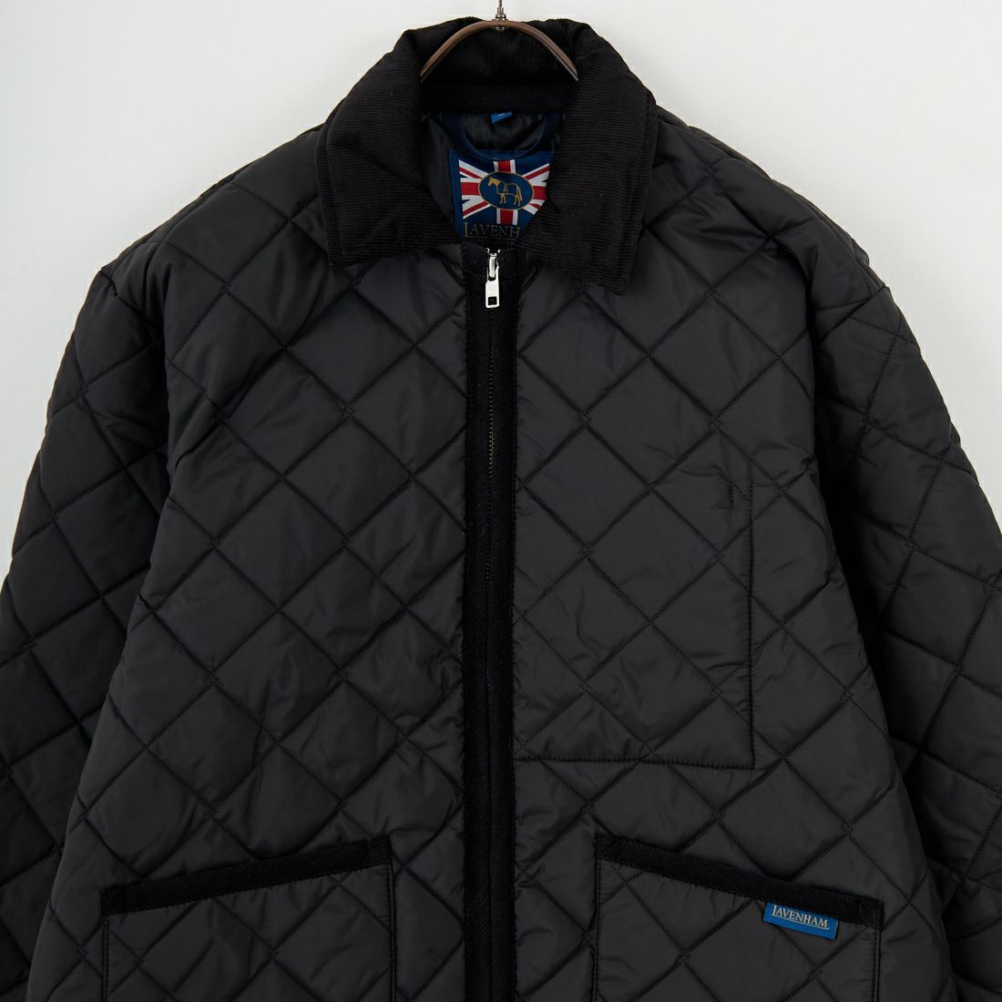 LAVENHAM [ラベンハム] TEYNHAM レギュラーカラーキルティングジャケット [LV10000] F44 SABLE