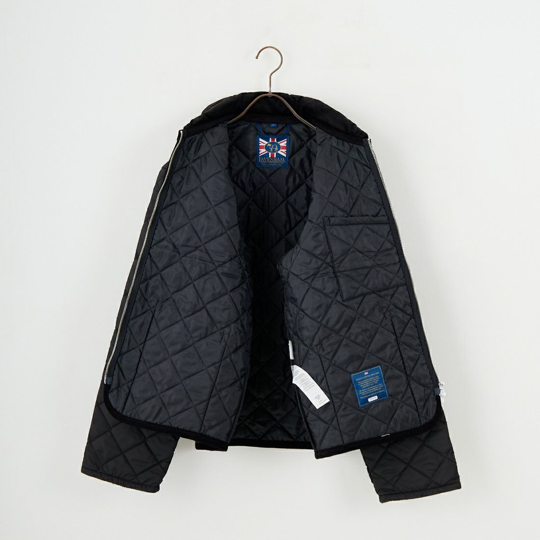 LAVENHAM [ラベンハム] TEYNHAM レギュラーカラーキルティングジャケット [LV10000] F44 SABLE