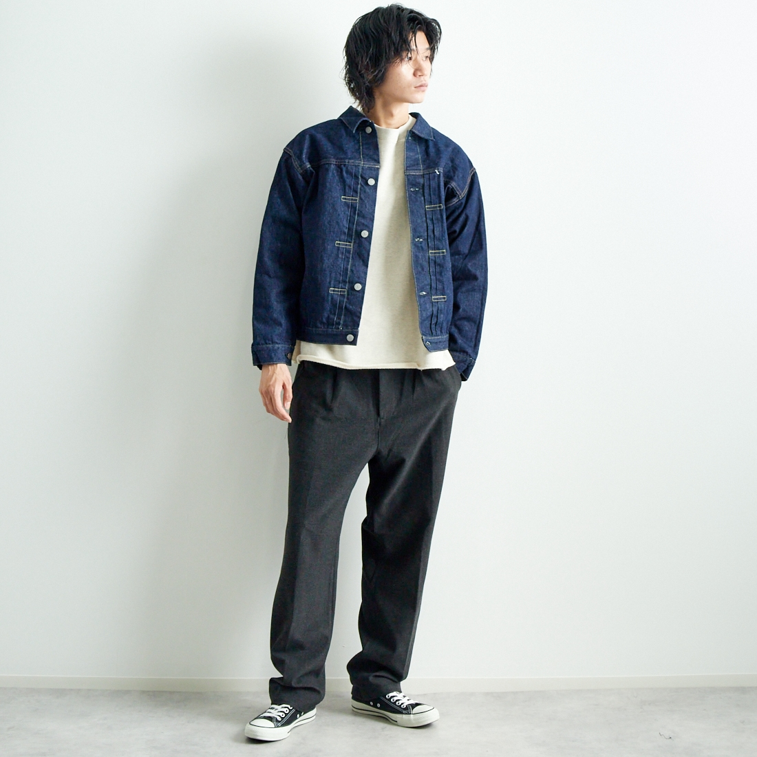 デニムジャケット gジャン Barbour 香ばしい / バブアー 別注 デニム 
