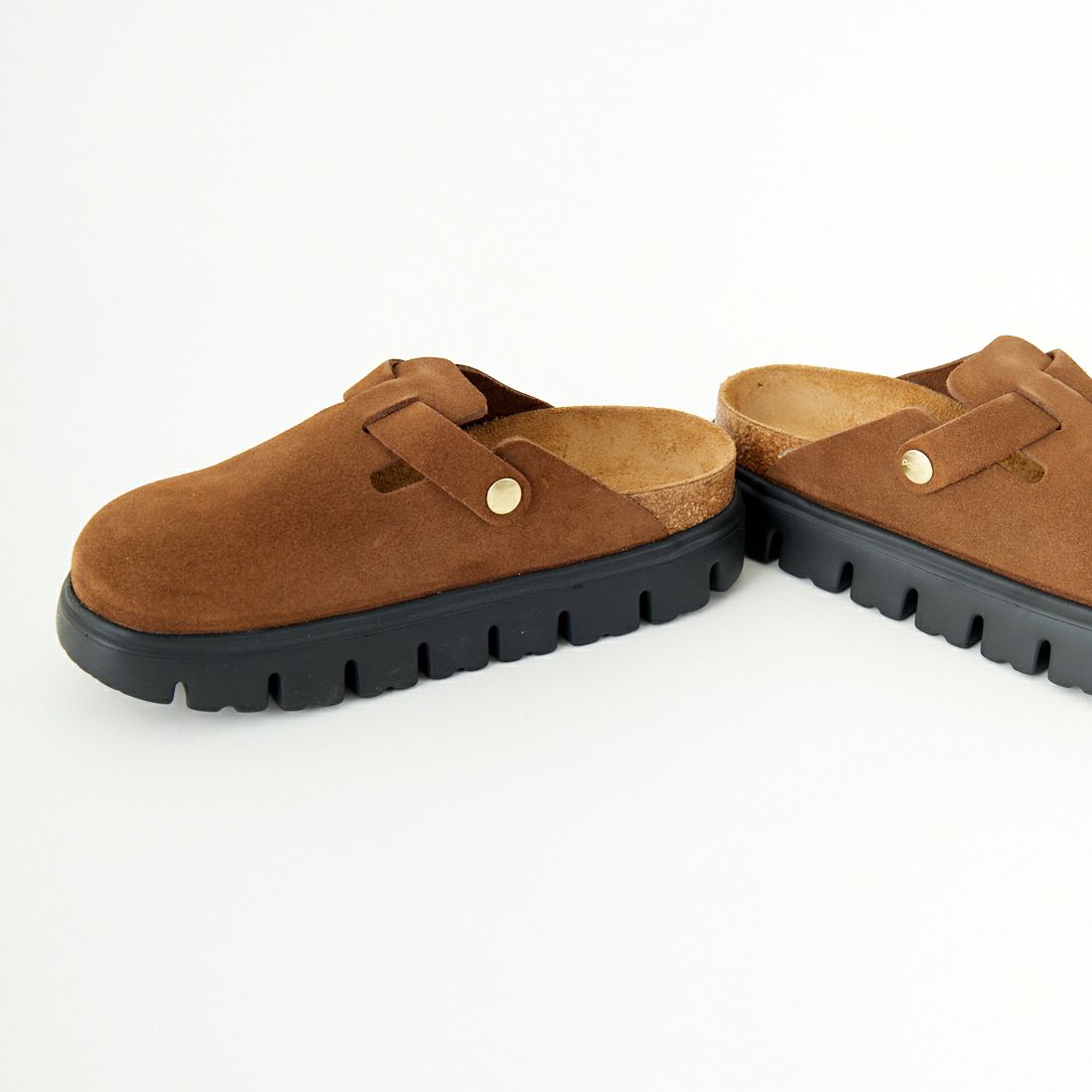 BIRKENSTOCK [ビルケンシュトック] Boston チャンキー スエードレザー [BOSTON-PAP-CHUNKY] 1028402
