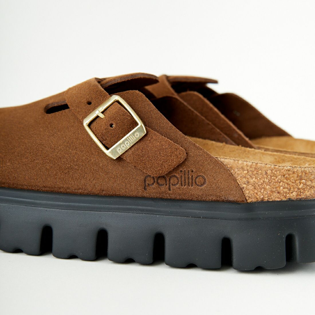BIRKENSTOCK [ビルケンシュトック] Boston チャンキー スエードレザー [BOSTON-PAP-CHUNKY] 1028402
