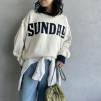 LOGAN Knitting Mills [ローガン ニッティング ミルズ] 別注 クルー