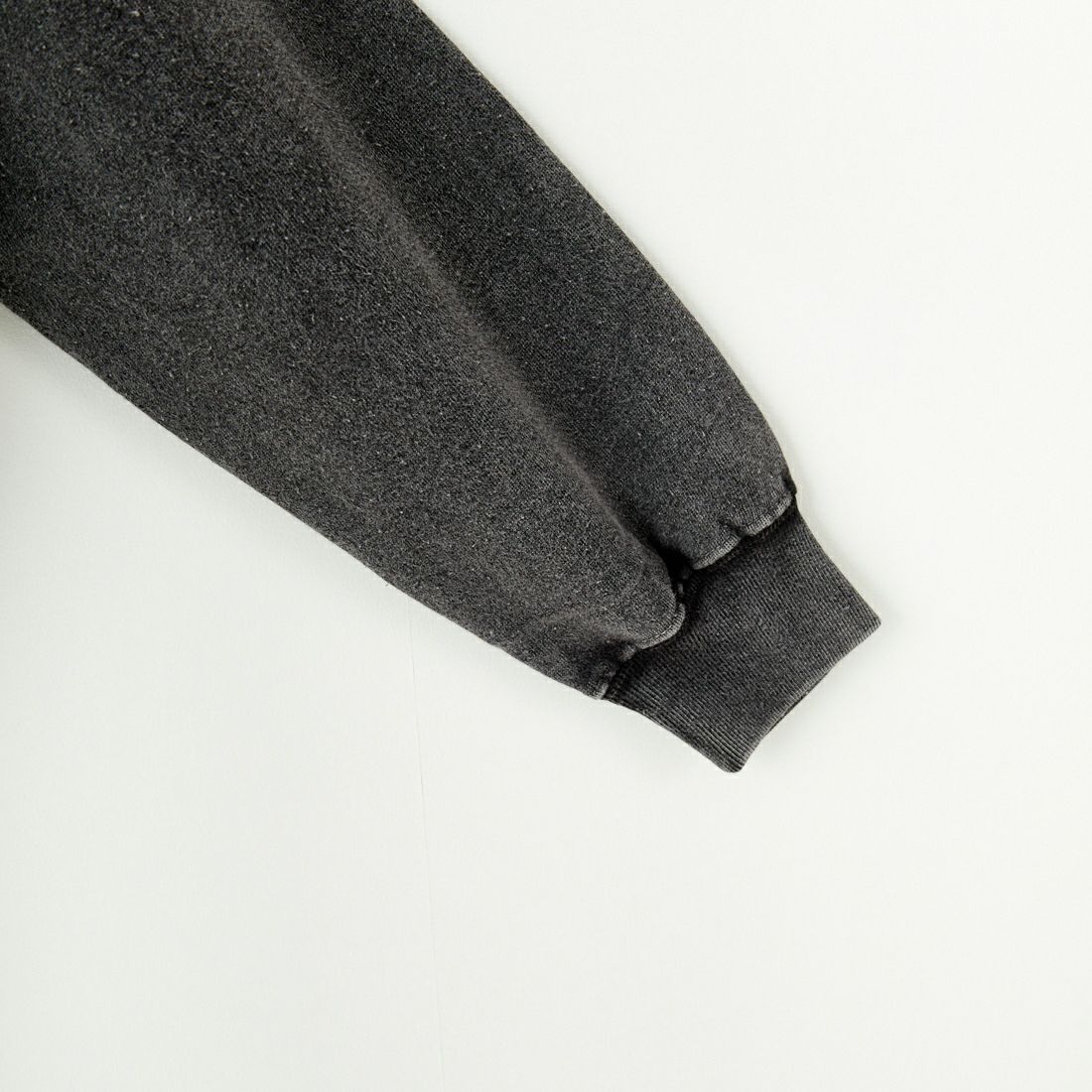 Jeans Factory Clothes [ジーンズファクトリークローズ] T/Cケミカル加工 裏毛ジップパーカー [2423-426IN] BLACK