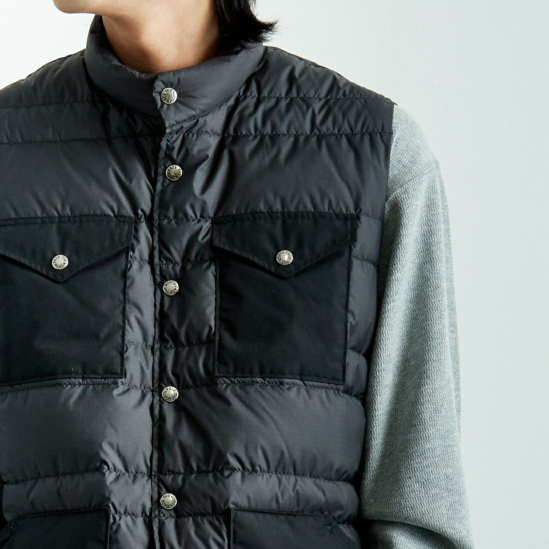 THE NORTH FACE PURPLE LABEL [ザ ノースフェイス パープルレーベル] リップストップシエラベスト [N24FN021] K BLACK
