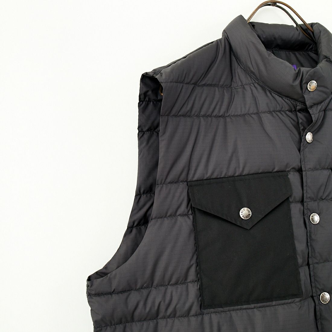 THE NORTH FACE PURPLE LABEL [ザ ノースフェイス パープルレーベル] リップストップシエラベスト [N24FN021] K BLACK