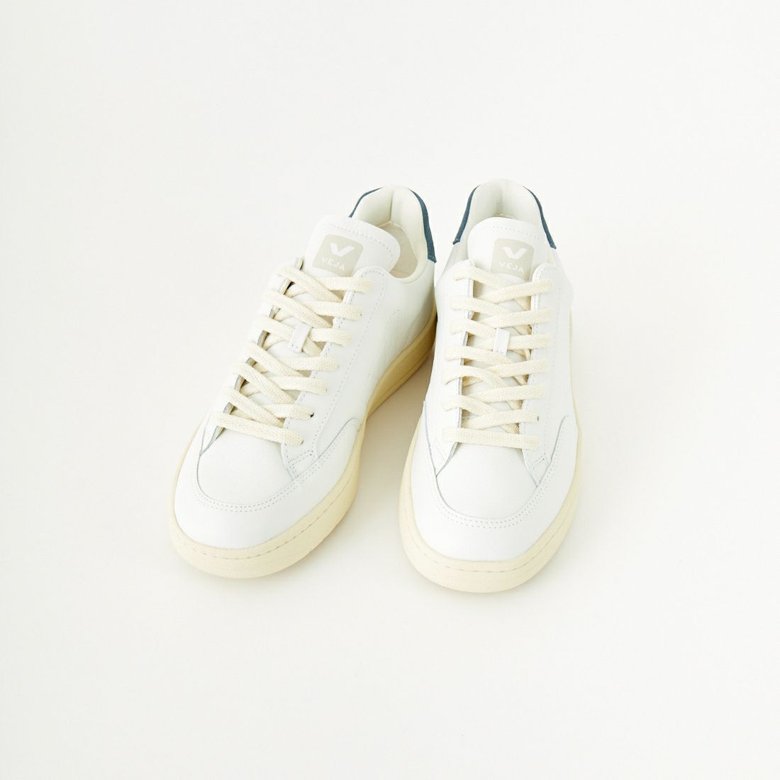 VEJA [ヴェジャ] レザースニーカー [V-12] E-WHT W CA